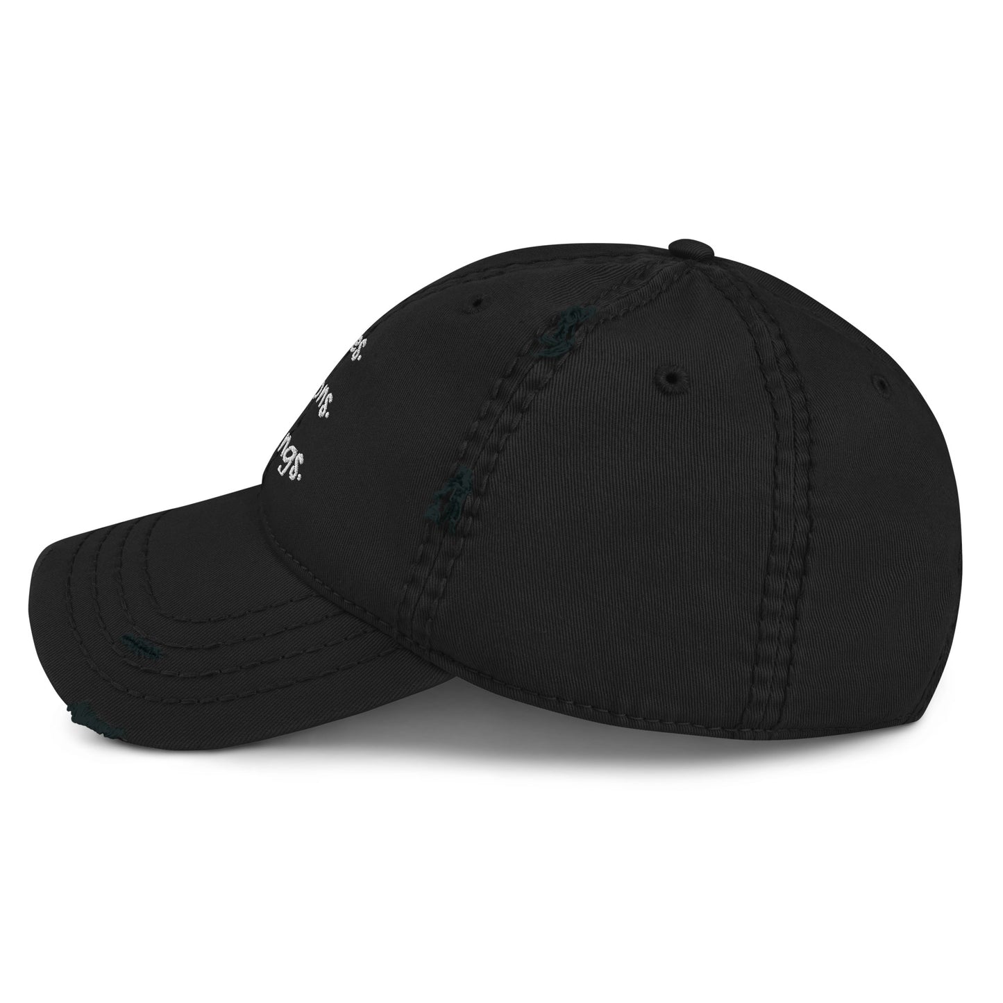 Losses. Lessons. Blessings Distressed Dad Hat