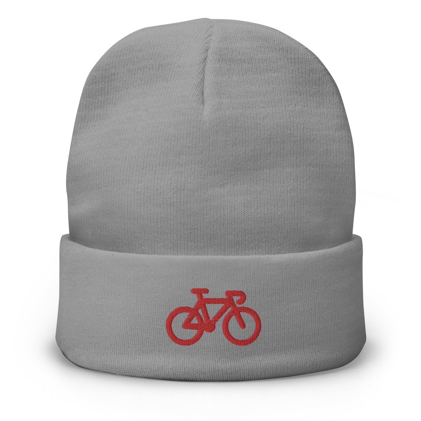 Embroidered Bike Beanie