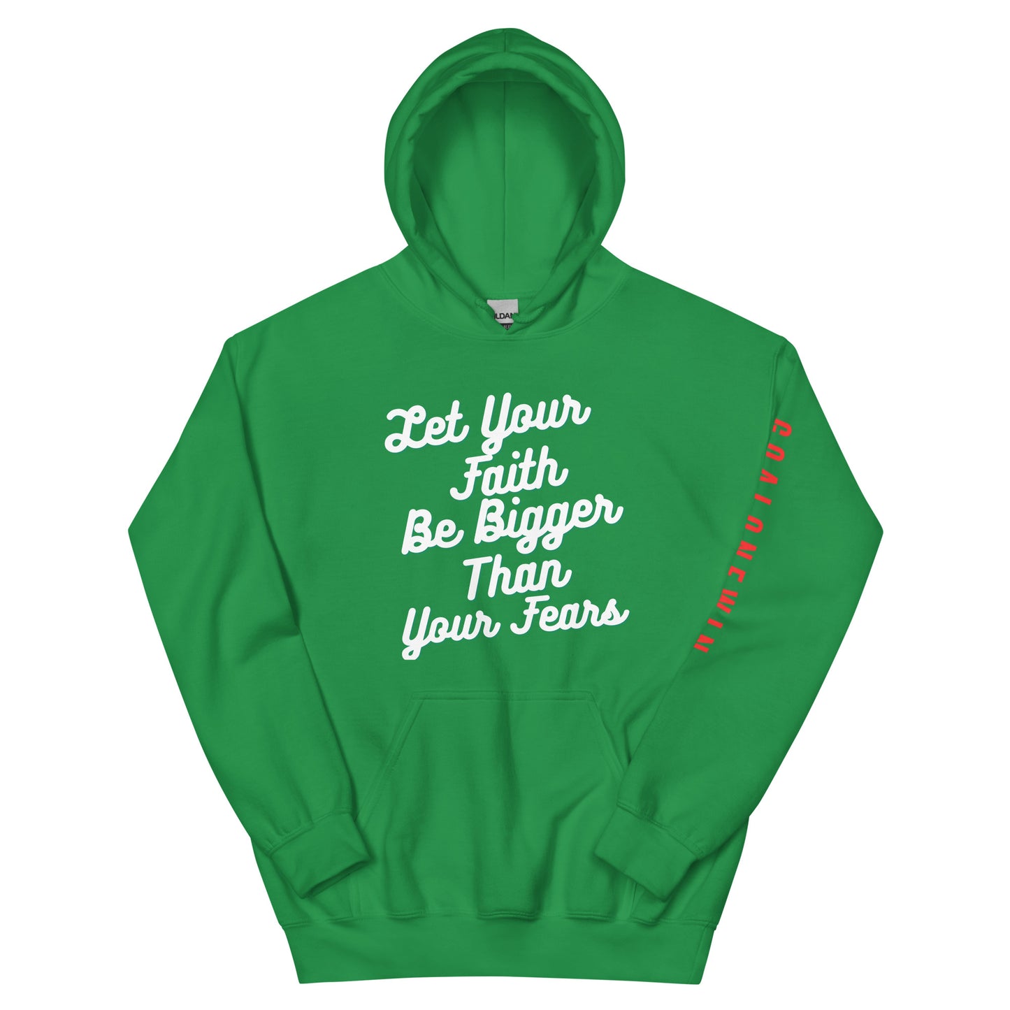 Let Your Faith Be Bigger Than Your Fears Custom Soft Comfortable Hoodie