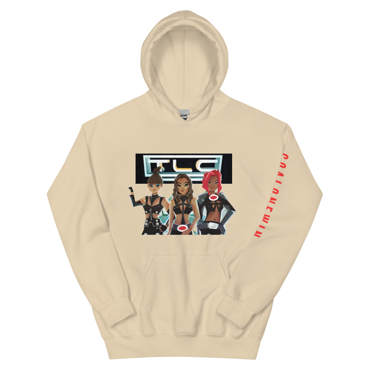 90's R&B TLC Unisex Hoodie Retro Music Sweatshirt Hoodie