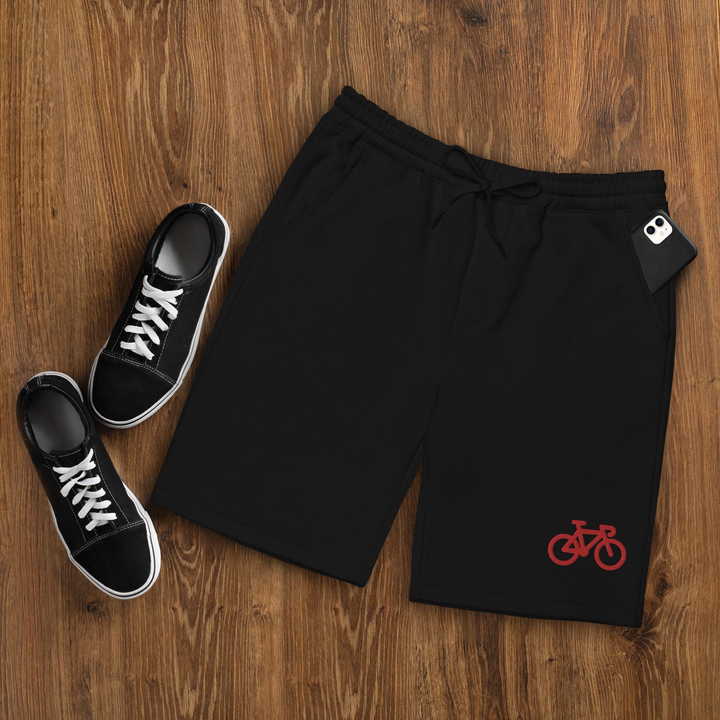 Bike fleece shorts