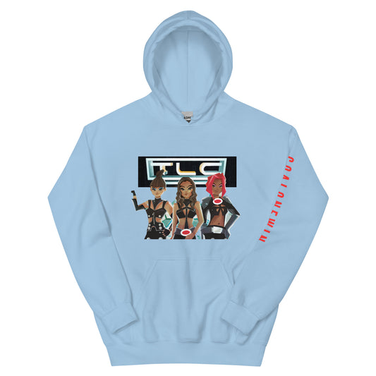 90's R&B TLC Unisex Hoodie Retro Music Sweatshirt Hoodie