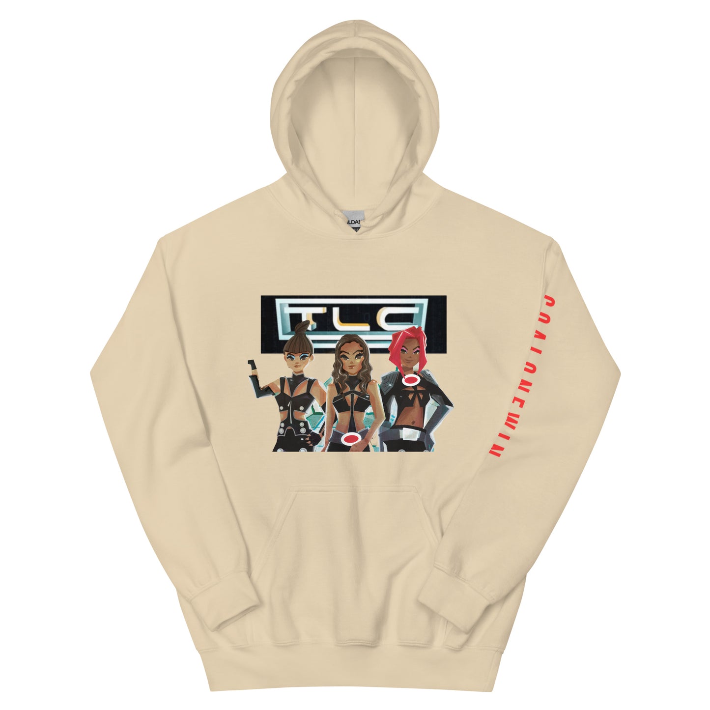 90's R&B TLC Unisex Hoodie Retro Music Sweatshirt Hoodie